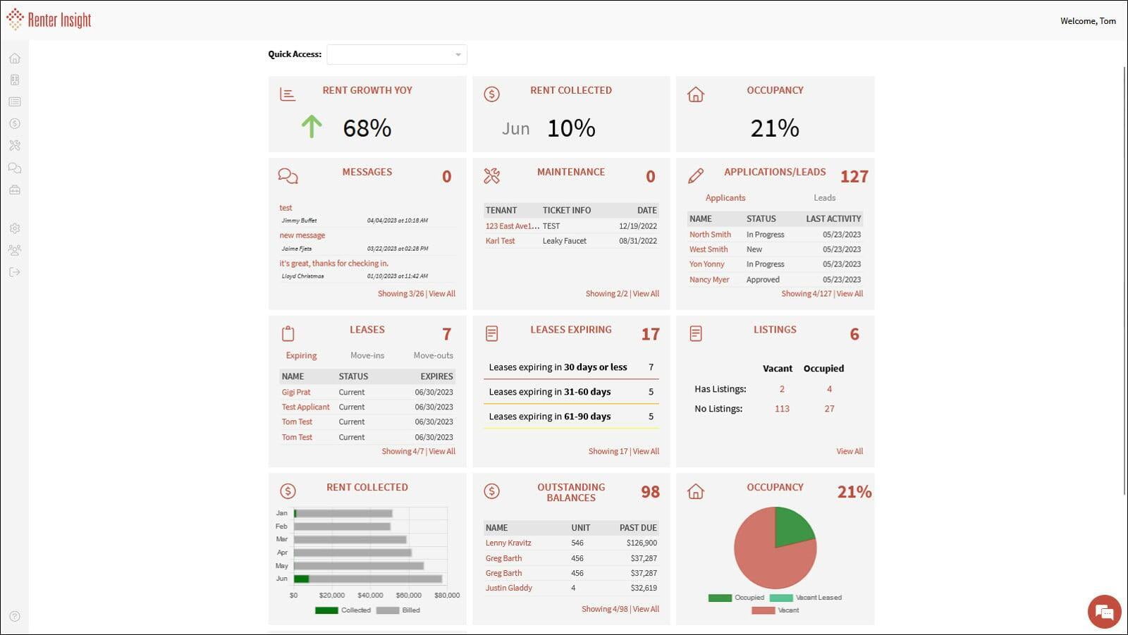Renter Insight Releases Portfolio Dashboard
